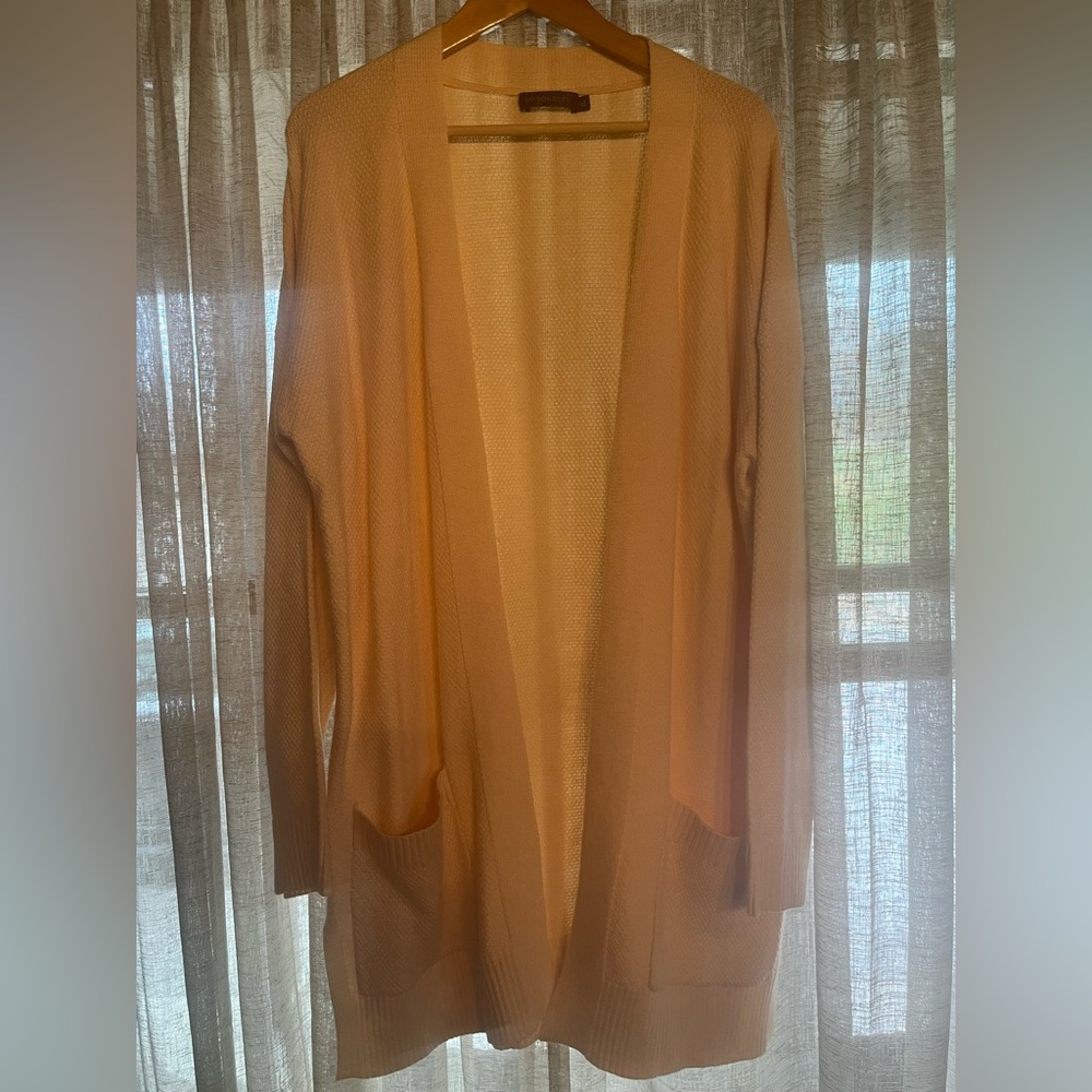 Women's Cream Cardigan Sweater